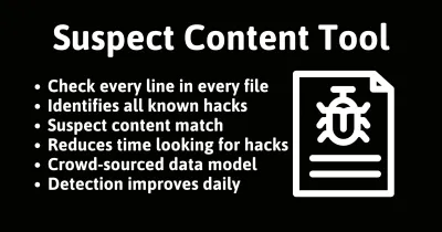 Find Hacks and Backdoors in WordPress & Joomla