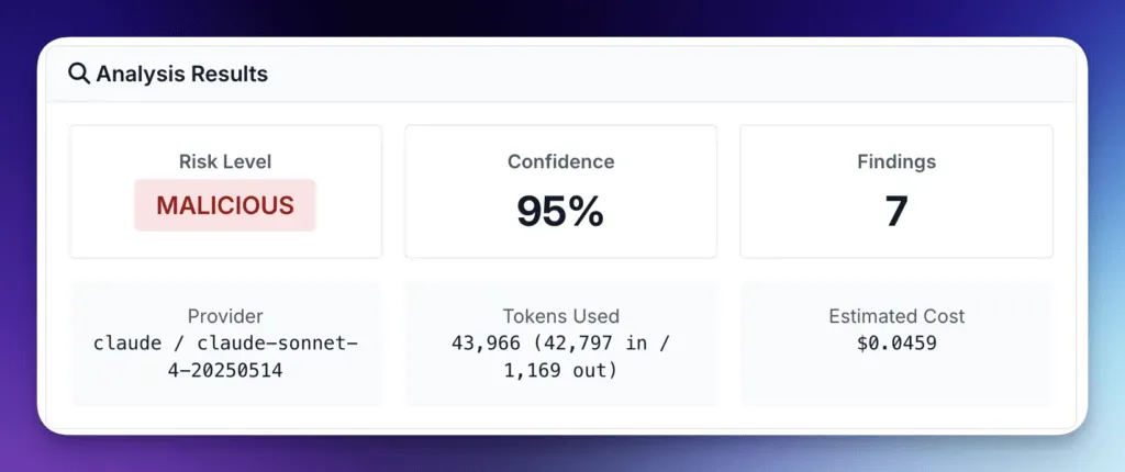Screenshot of mySites.guru feature