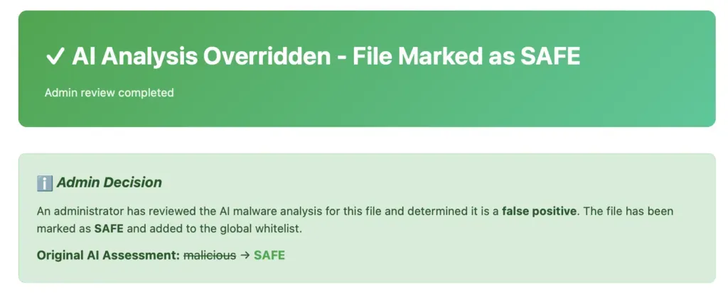 mySites.guru now comes with built in AI analysis for suspect content matches from our pattern based audit results - bring your own API key and analyze your hacked files, filter false positives and benefit from crowdsourced cached results.
