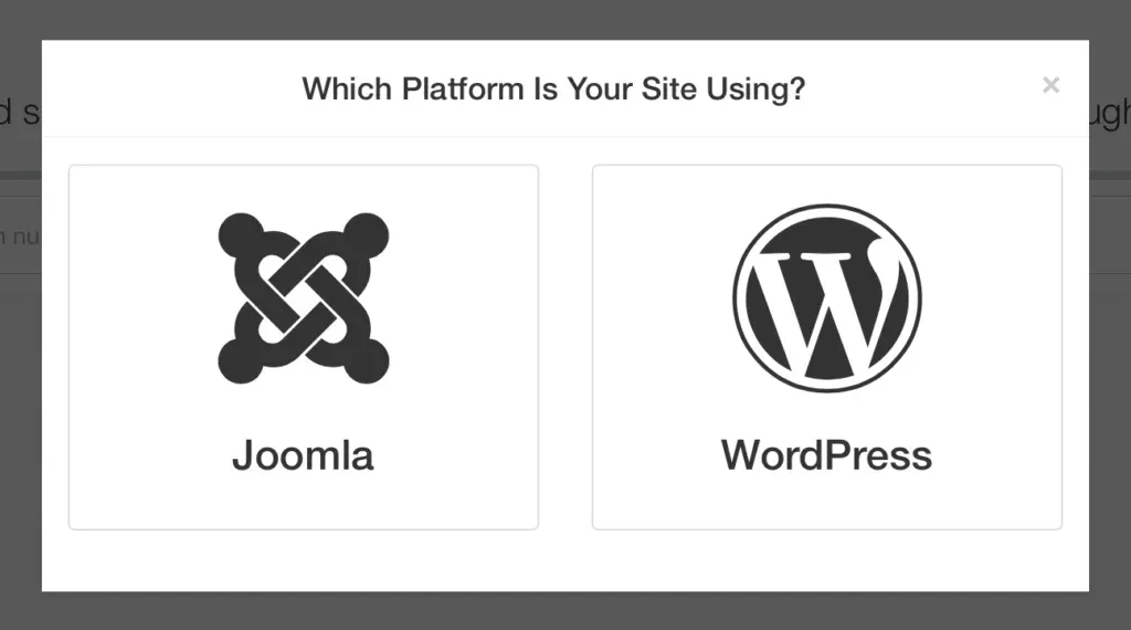Screenshot of mySites.guru feature
