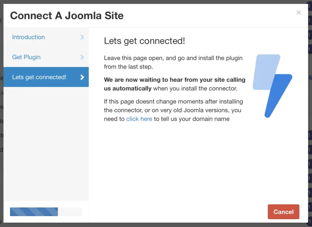 Screenshot of mySites.guru feature