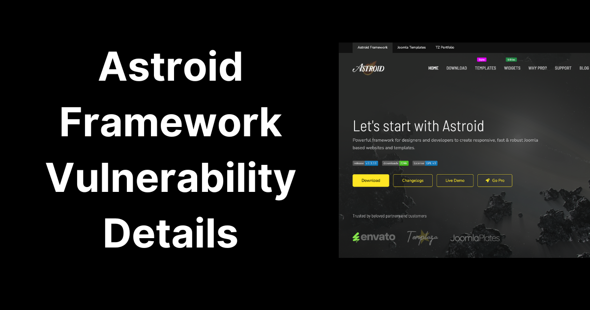 Astroid Framework Vulnerability