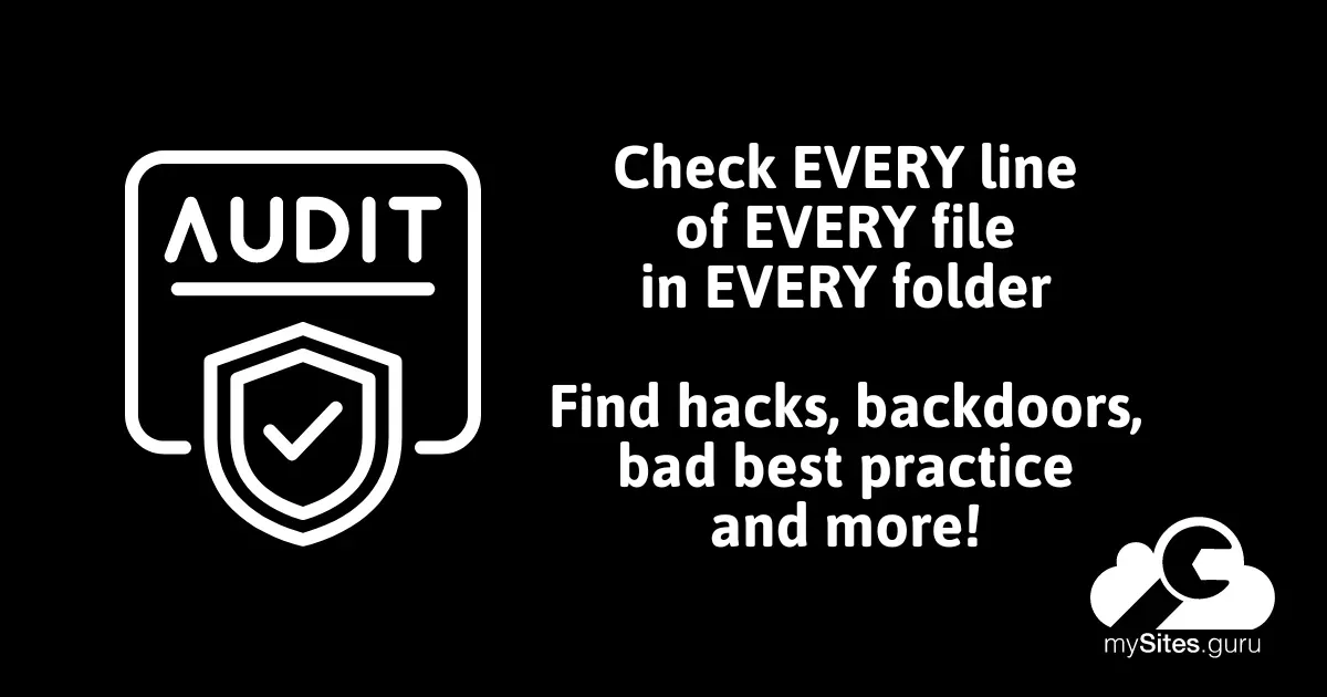 How to Find Hacked Files in WordPress & Joomla — Deep Security Audit