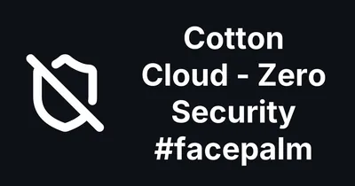Cotton Cloud Patched the Login, Then the Data