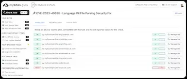 Apply CVE Security Patch With One Click