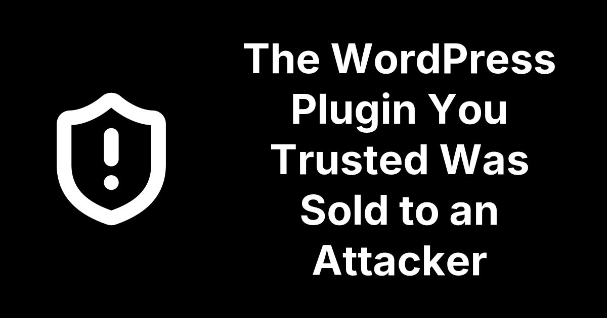 Essential Plugin WordPress Backdoor