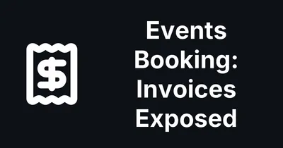 Events Booking for Joomla exposes personal and financial data from invoices