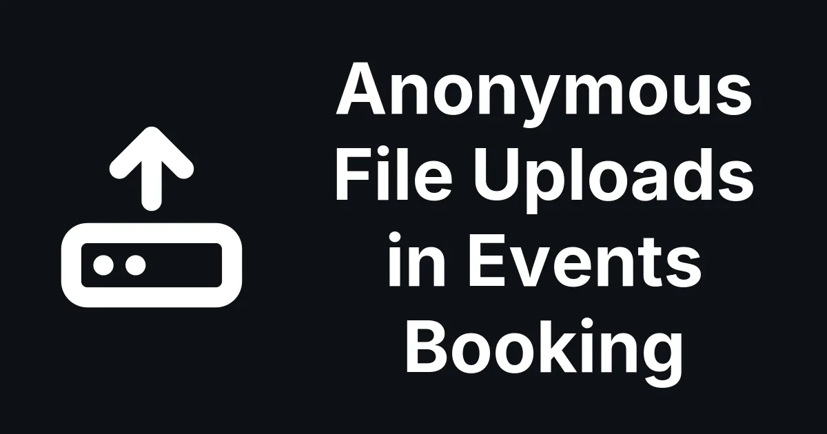 Events Booking for Joomla: Anyone Could Upload Files to Your Server