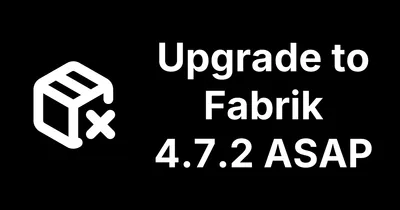 The Fabrik Fiasco: Announced, Restricted, Relabelled