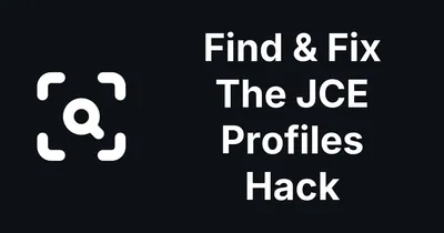 A New mySites.guru Tool to Find, and Fix, the JCE Profiles Hack (June 2026)