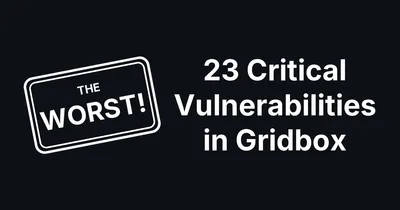 Another 23 Critical Security Vulnerabilities in Gridbox for Joomla