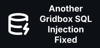 Blind SQL Injection in Gridbox's Blog Author