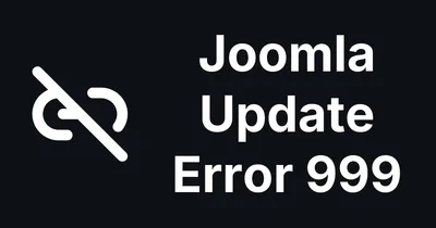 Joomla Update Error 999: a Dead Extension Redirecting to LinkedIn