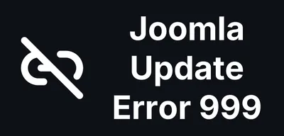 Joomla Update Error 999: a Dead Extension Redirecting to LinkedIn