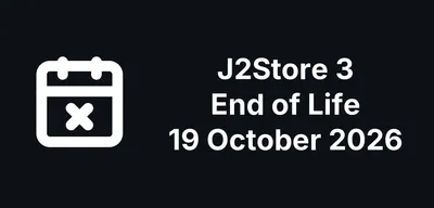 J2Store 3 Stops Getting Security Fixes on 19 October 2026