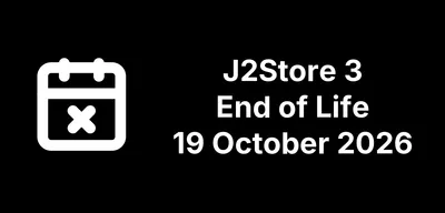 J2Store 3 Stops Getting Security Fixes on 19 October 2026
