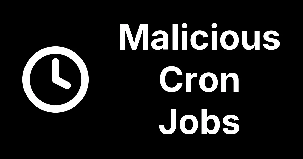 Check For Malicious Cron Jobs