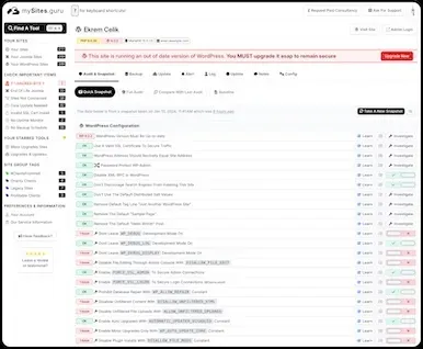Manage A WordPress Site