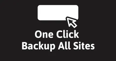Backup All Your Sites With One Click