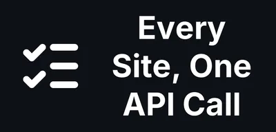 Every Site in Your Account From One API or MCP Call