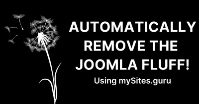 Remove Fluff Files After Joomla Updates