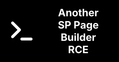 Unauthenticated Remote Code Execution in SP Page Builder found by mySites.guru