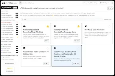 The all-new Tool Selector