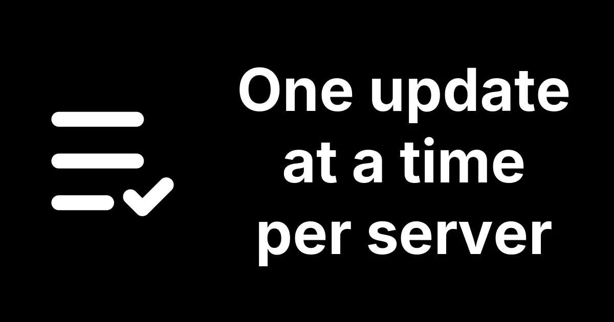 Slower on purpose: the new Update Queue, and why it is off by default