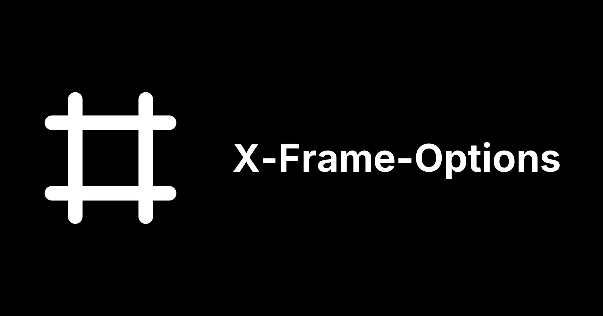 X-Frame-Options