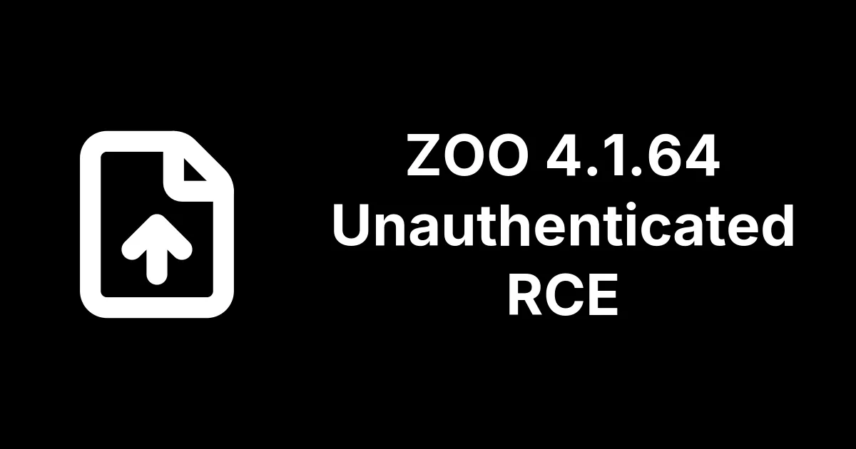A CVSS 10.0 Unauthenticated Upload in YOOtheme ZOO, Fixed in 4.1.64