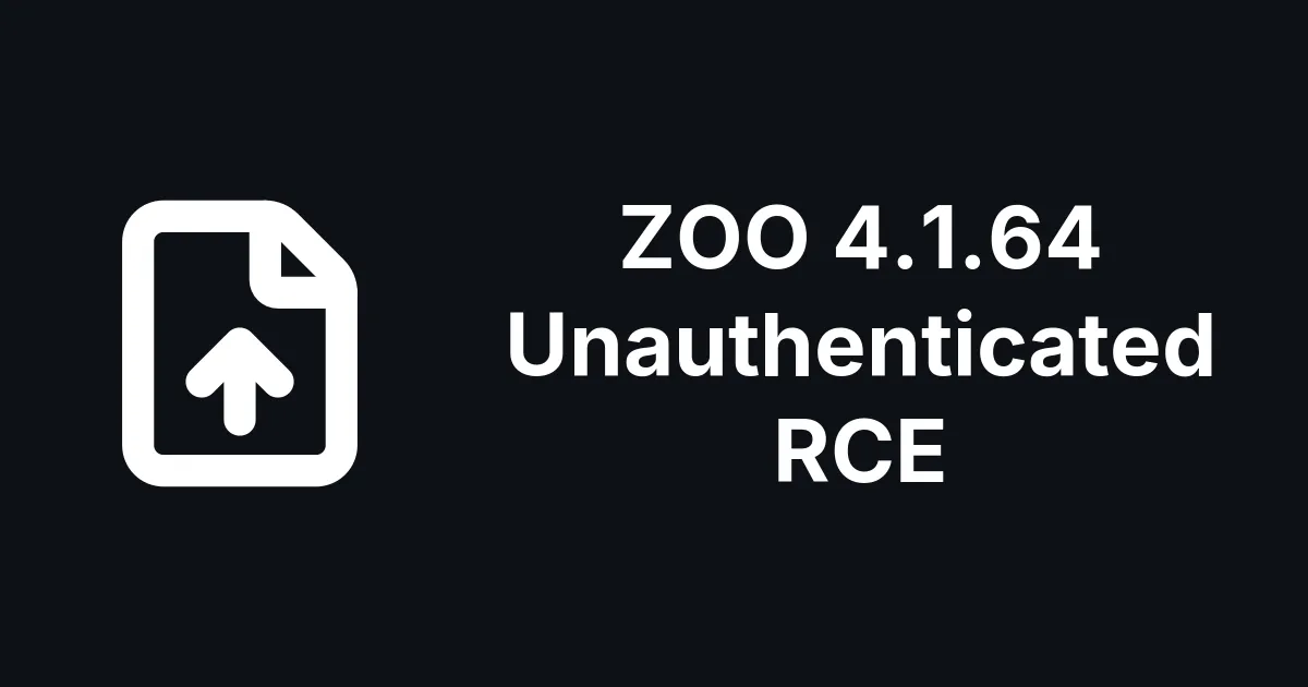 A CVSS 10.0 Unauthenticated Upload in YOOtheme ZOO, Fixed in 4.1.66
