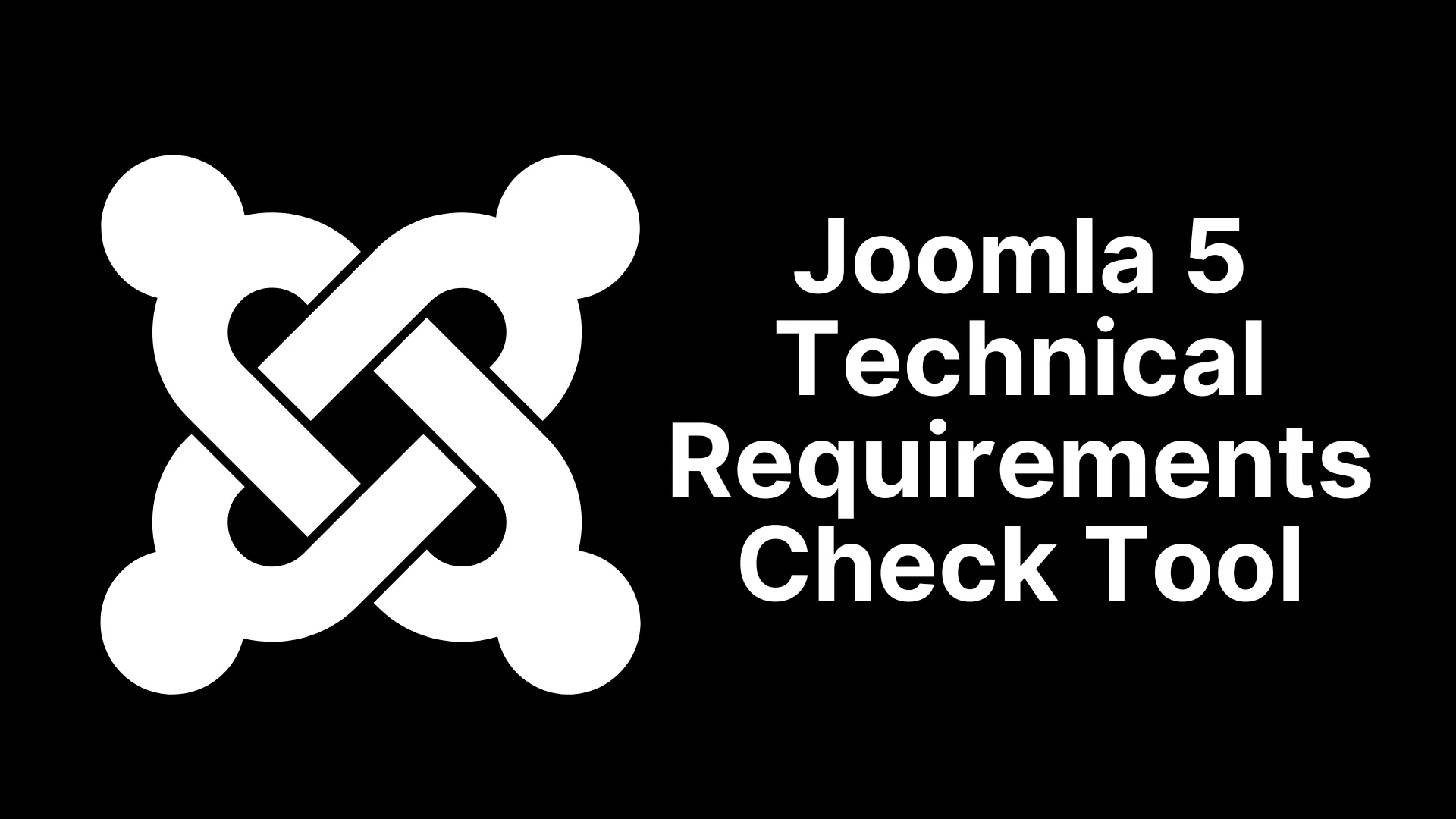 Joomla 5 Technical Requirements