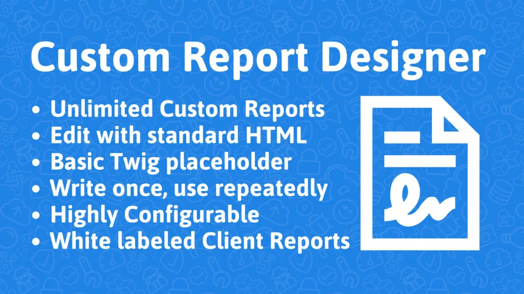 White-Label Client Reports for Your Sites