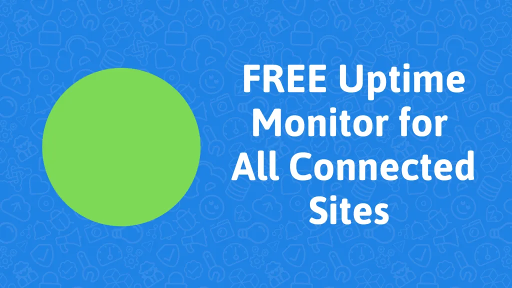 Monitor site uptime with mySites.guru