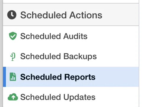 Screenshot of mySites.guru feature