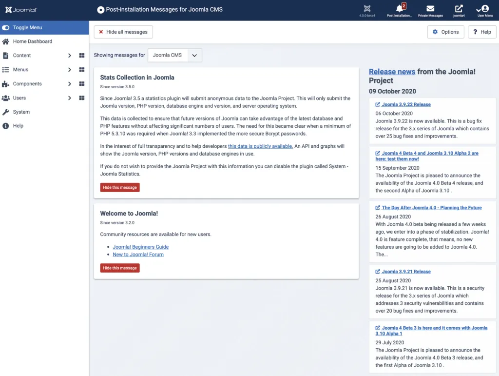 Screenshot of mySites.guru feature